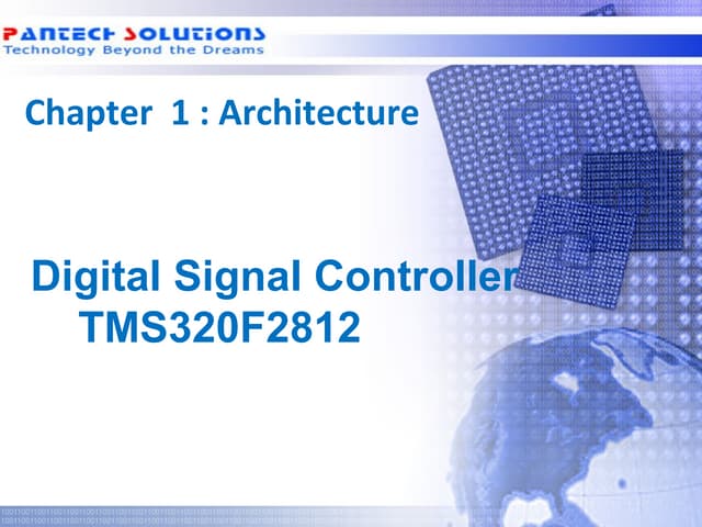 Architecture of tms320 f2812