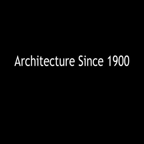 Architecture powerpoint