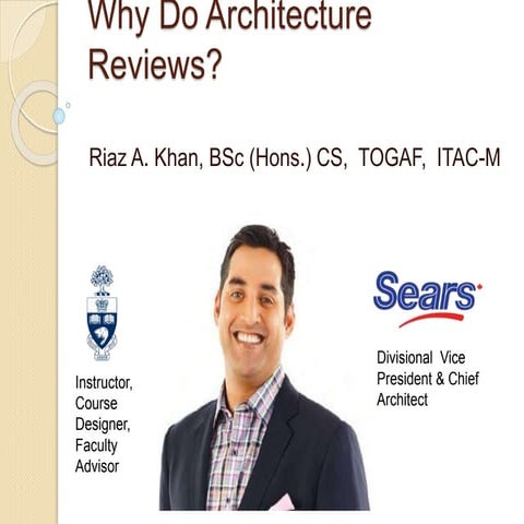 Why Do Architecture Reviews?