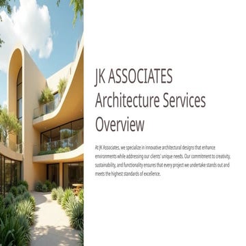 jk associate architecure company services | PPTX