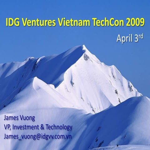 Architecture - IDGVV Tech Con 2009