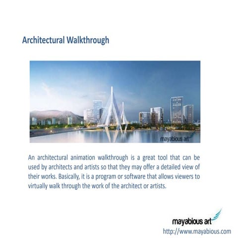 Architectyral walkthrough