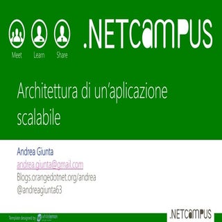 ARCHITETTURA DI UN'APPLICAZIONE SCA...