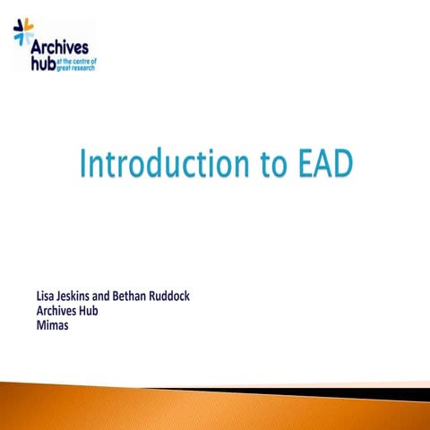Archives hub ead 2010_lesson