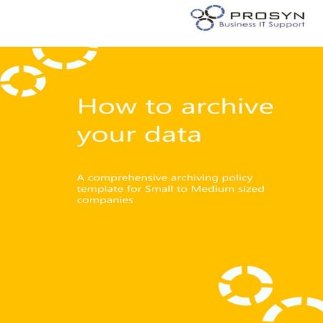 Archiving policy-template