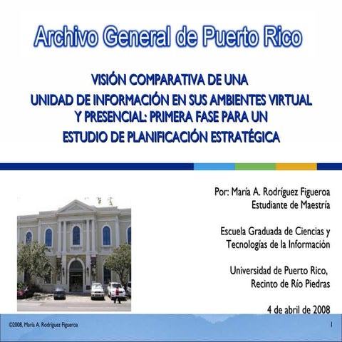 Archivo General de Puerto Rico | PPT
