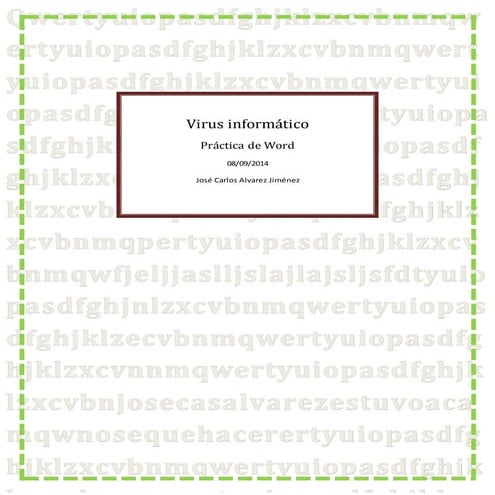 Archivo de virus word