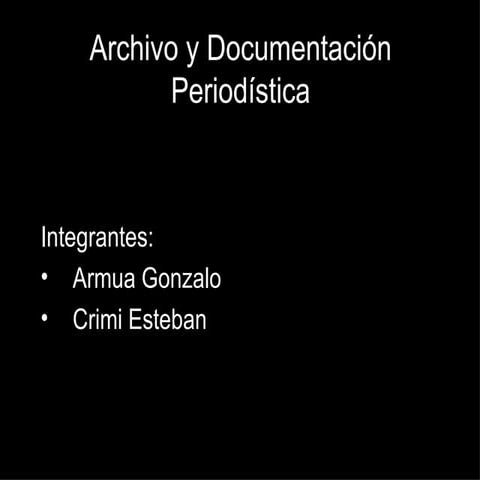 Archivos y Bancos de Imágenes