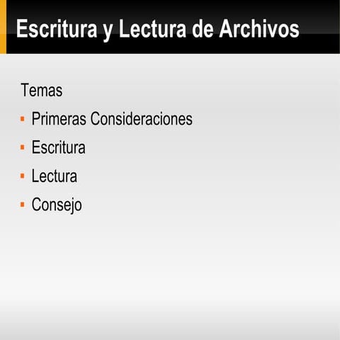 Archivos Java