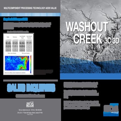 TGS Arcis- 2014 Marketing Survey Washout Creek 3C 3D