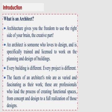 Arcitectural System and design strategies