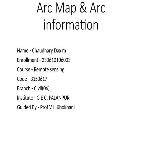 Arc Map & Arc i-WPS Office.pptx educational | PPTX