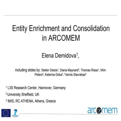 Arcomem training enrichment_advanced