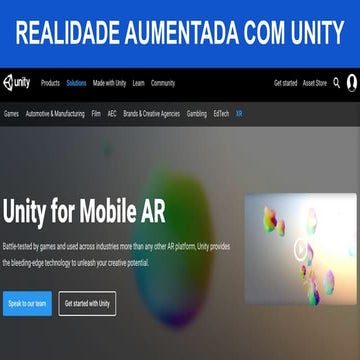 Realidade Aumentada com Unity - Nerdzão