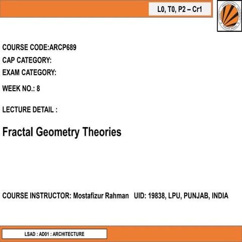 Fractal Geometry Theories 