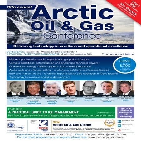 Arctic Oil & Gas Conference 2014 Brochure
