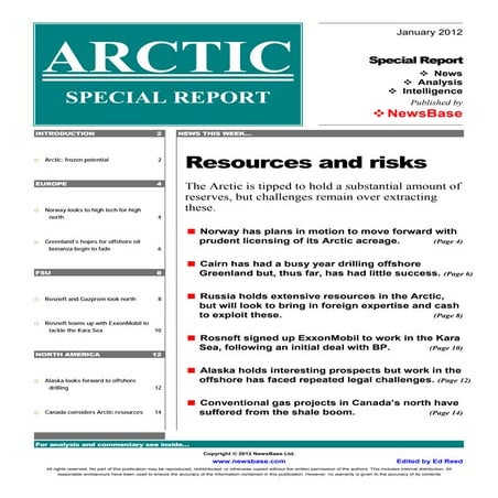Oil & Gas in the Arctic - Special Report
