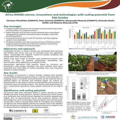 Africa RISING science, innovations and technologies with scaling potential fr...