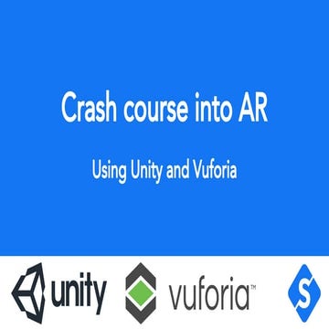 SovTech DevChat: AR Using Unity and Vuforia