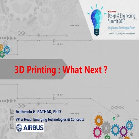 NASSCOM Design and Engineering Summit 2016: Deep Dive III