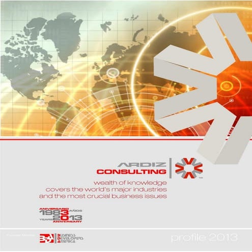 Ardiz Consulting Corporate Profile 2013 - English