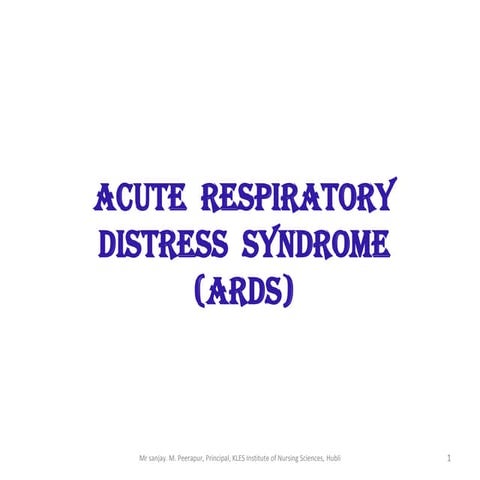 ARDS ppt