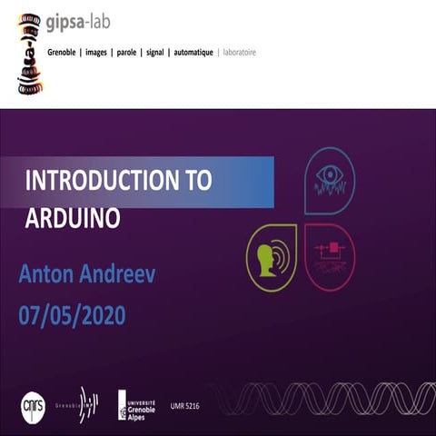 How to use an Arduino | PPTX | Computer Peripherals | Computing