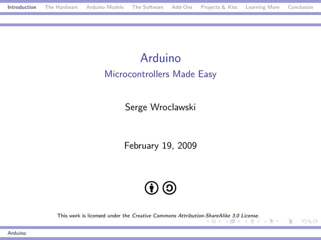 Arduino talk