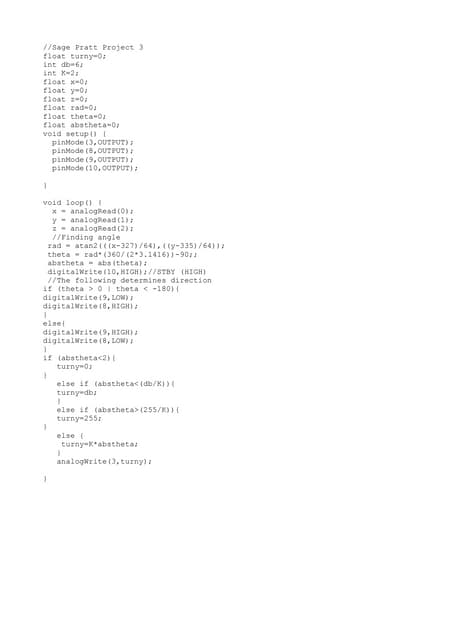 Arduino example | PDF