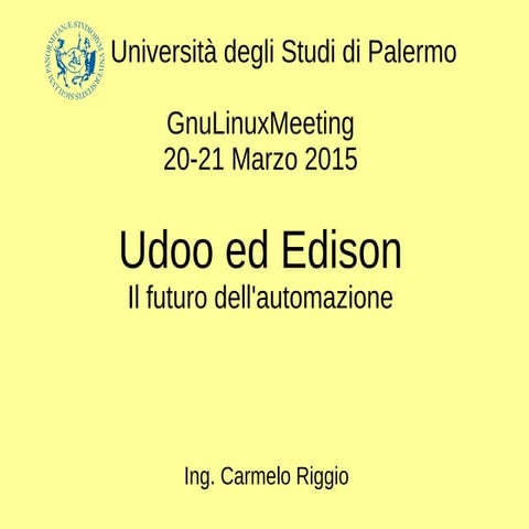 Arduino galileo edison_udoo