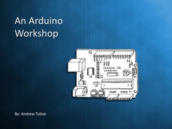 Arduino for beginners- Introduction to Arduino (presentation) - codewithgauri | PPT