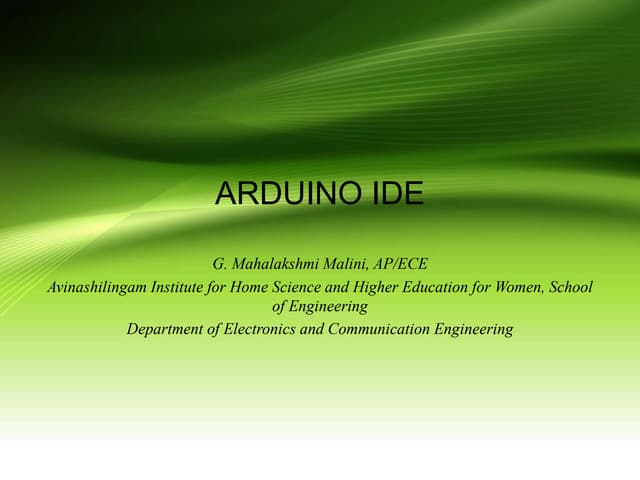 Arduino IDE