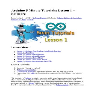 Arduino Full Tutorial