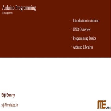 Arduino programming | PDF
