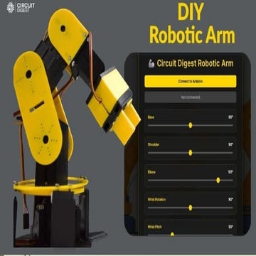 DIY Arduino Robotic Arm: 6 DOF Build Guide with Code and Web Control | PPTX