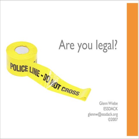 Are You Legal? Copyright & Plagiarism in the Classroom