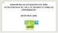 Presentación del Área Metropolitana Contratación