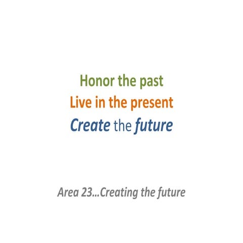 Area 23 Governor Candidate