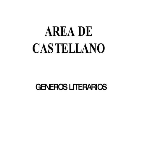 Area de castellano