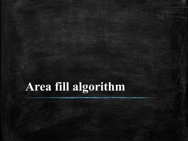 Area Filling Algokjgkjgkjgkjgkjghkgjkjggkjgjkgg