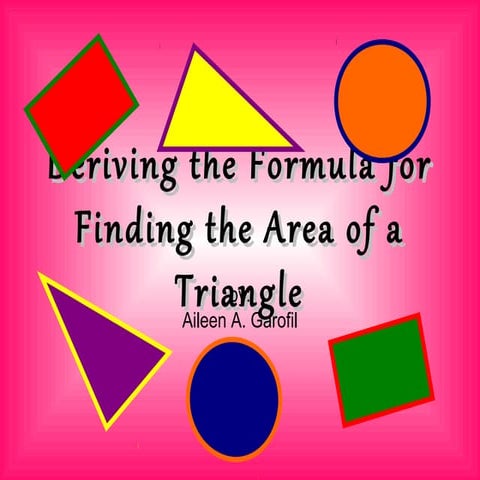 Area of a triangle