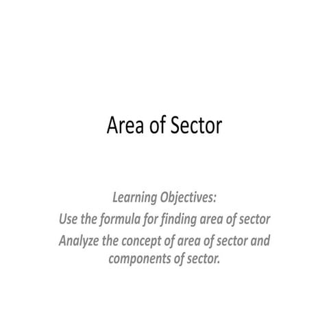 Area of Sector.pptx