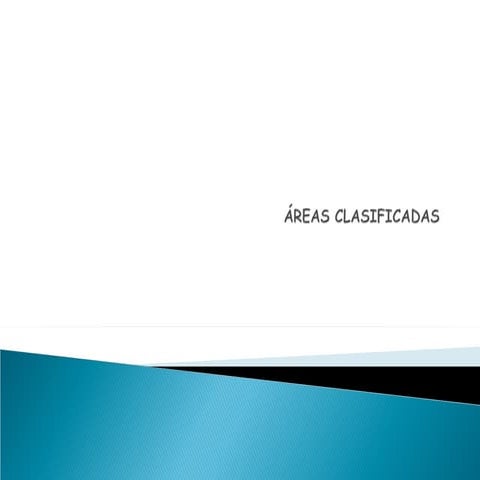 Areas clasificadas