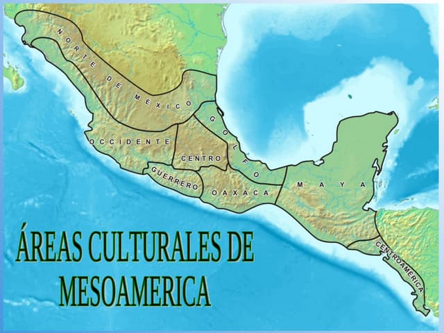 Mesoamerica, aridoamerica, oasisamerica