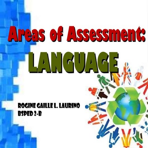 Areas of Assessment