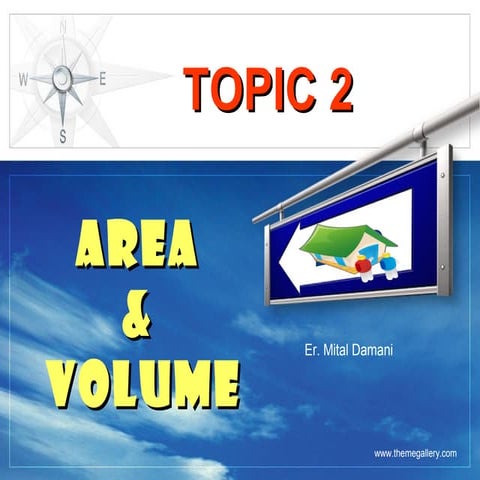 Area & volume  2
