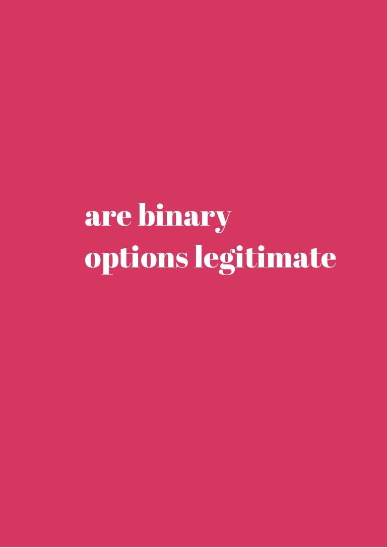 Binary options lawyer