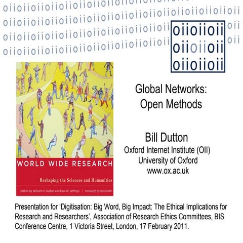 Global Networks: Open Methods