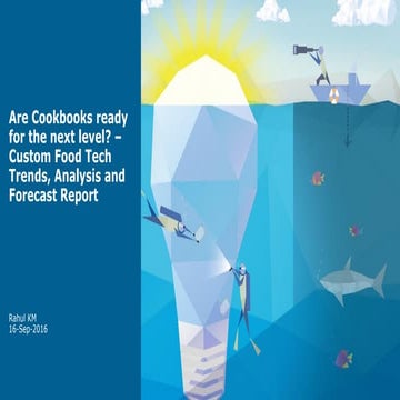 Are cookbooks ready for the next level   custom food tech trends and analysis.