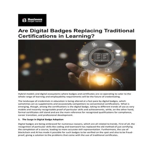 Digital Badges Empowering Learners Worldwide